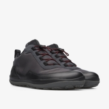 Camper Black Ankle Boots Mens - Peu Pista Online Ireland | YHJNS8019